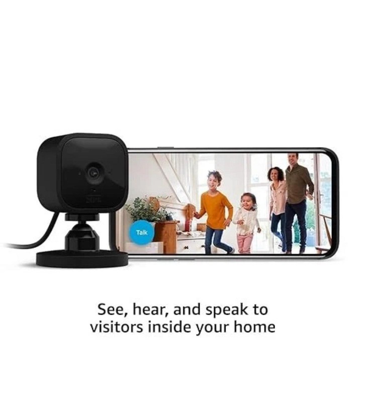 Blink Mini Indoor Plug-In Live HD Smart Security Camera (Sealed New in Box) gallery