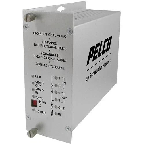 Pelco FTV10D1A2M1ST 1 Channel Video Fiber Transmitter ST Connector No Box