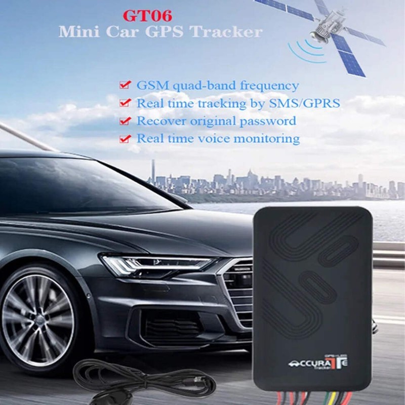 Mini GT06 Car GPS Tracker SMS GSM GPRS Vehicle Online Tracking System Remote Con gallery