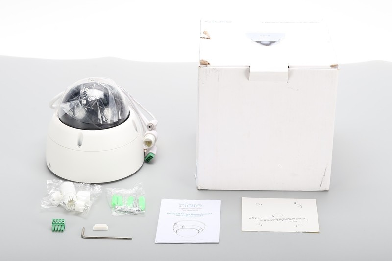 ClareVision CLR-V200-4DVFW 4MP IP Varifocal Dome Camera 850007171629 - Open Box