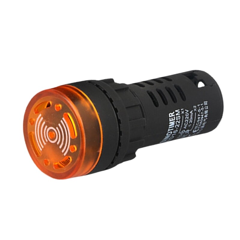 Home & Industrial Alarm with Double Power Capability Reliable Sound Light Alarm