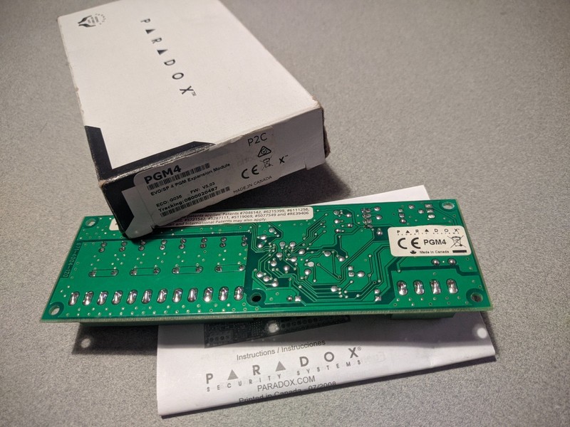 Paradox PGM4 Programmable Output Expansion Module gallery
