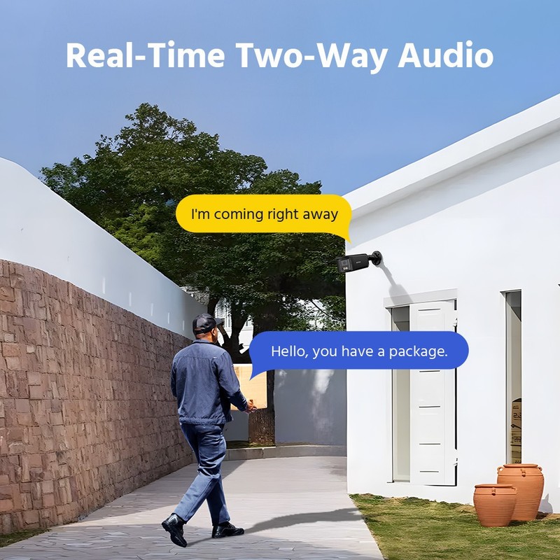 ANNKE 8CH NVR 4K POE 180° Dual Lens Security Camera System 8MP Two Way Audio AI gallery