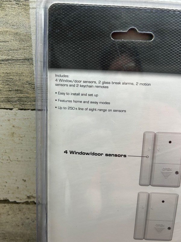 Defiant Wireless Home Security Protection System Complete 4 Door/window 2 Motion gallery