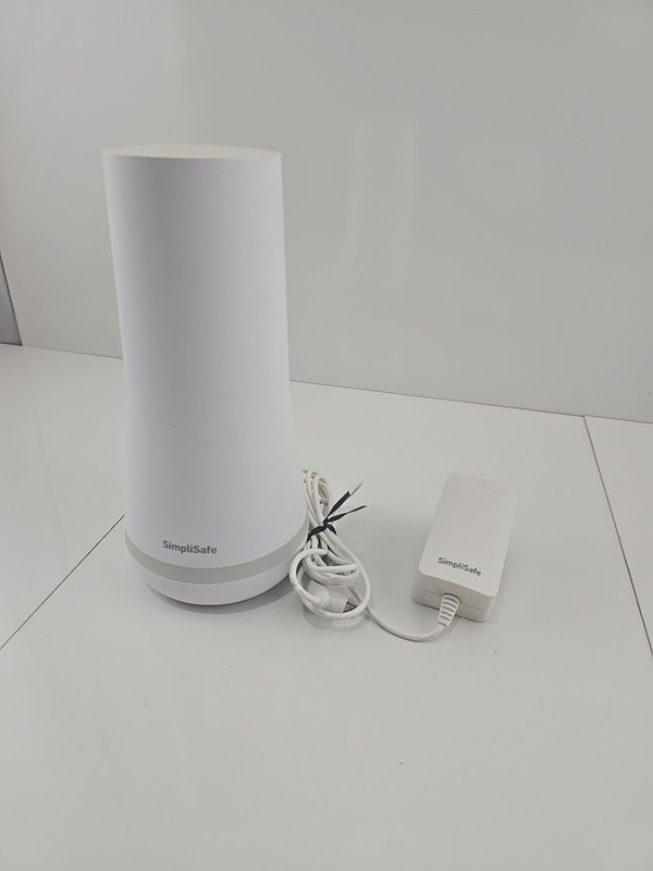 SimpliSafe Battery Power WiFi Wireless Base Station Model SSBS3 White
