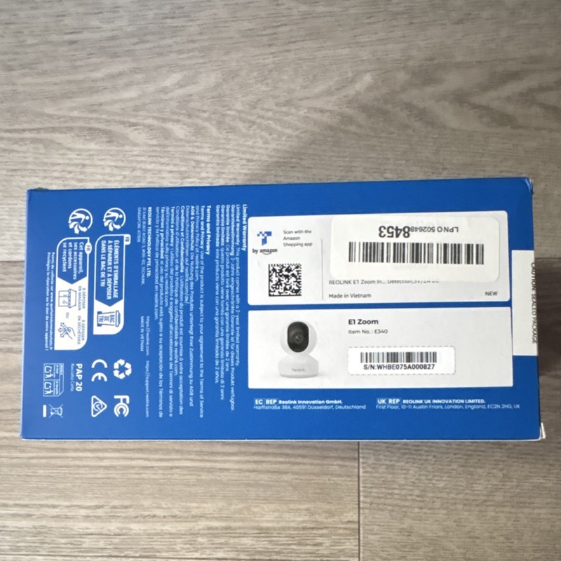 Reolink E1 Zoom Wireless Indoor Camera Night Vision Alexa Google Assistant Wi-Fi gallery