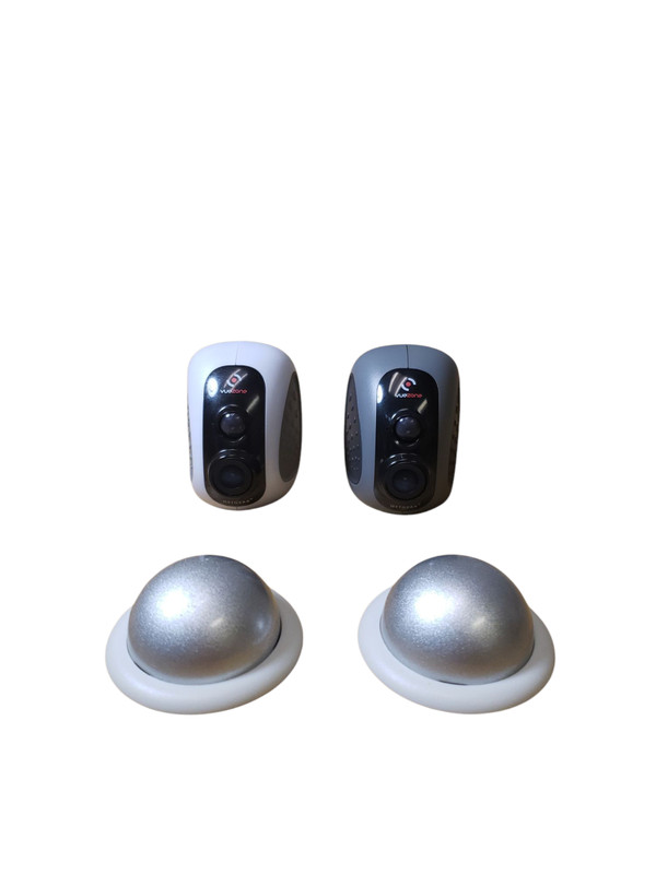 Netgear Vuezone Wireless Add-On Cameras Lot Of 2 Cameras & Mounts