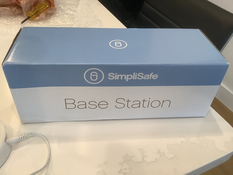 SimpliSafe Base Station Unit Only SS-1500 BS2000 (Gen 1)with power cord & keypad