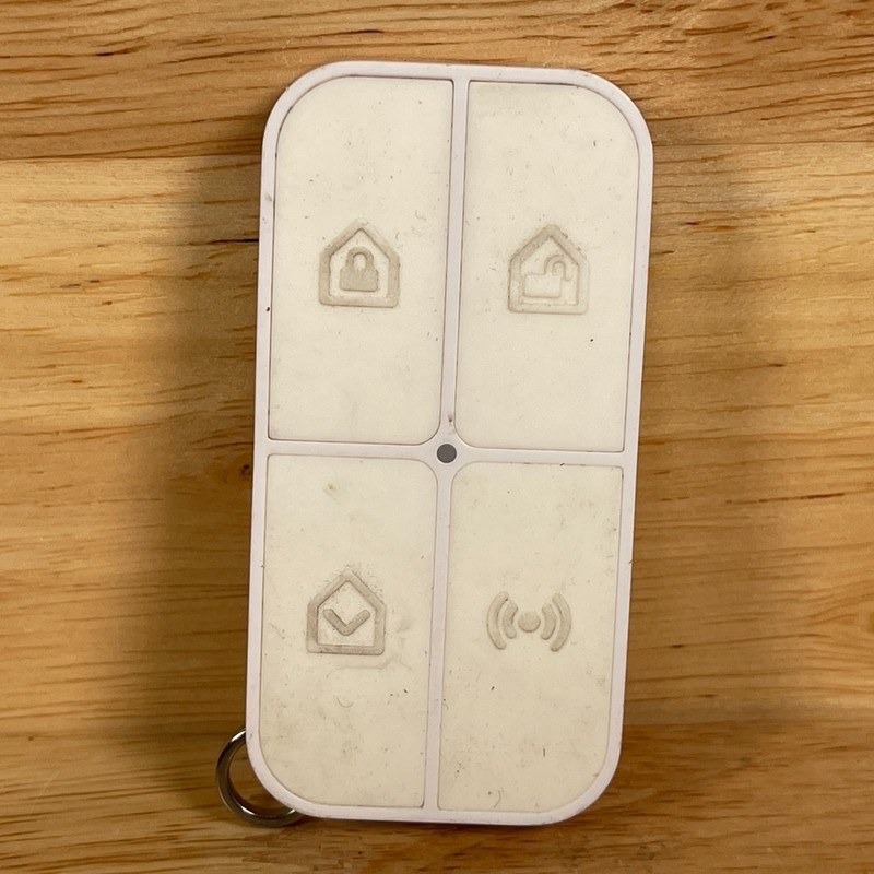 iSmartAlarm RC3 White Wireless Balise a Distance Security Systyem Remote Tag