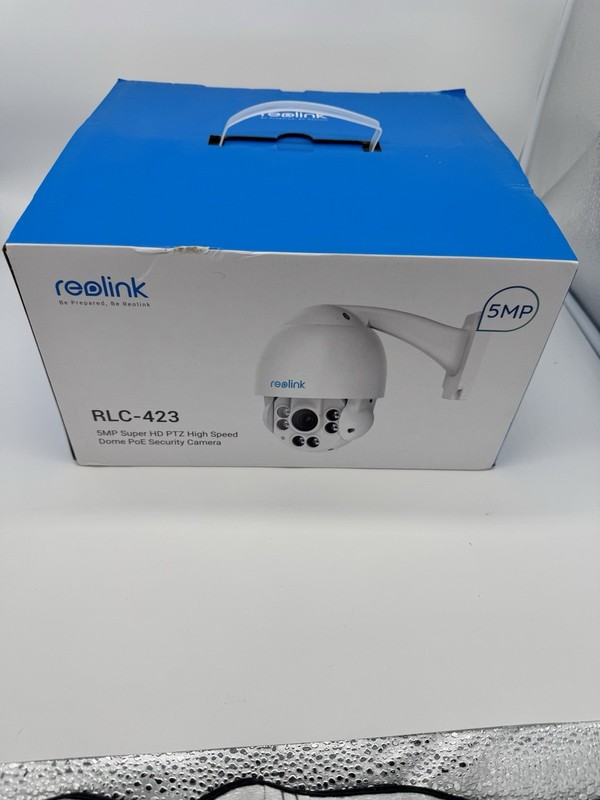 Reolink RLC-423 5MP Wired IP Security Camera, Wi-Fi, White