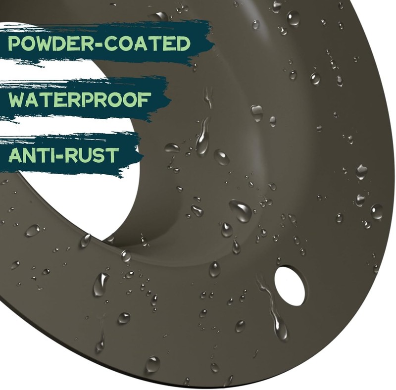 Highwild 6-Volt Deer Feeder Replacement Funnel - 1.5" Drop 1.5 drop, olive gallery