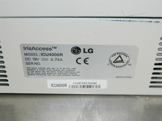 LG IRIS ACCESS ICU4000R ICAM CONTROLLER PANEL gallery