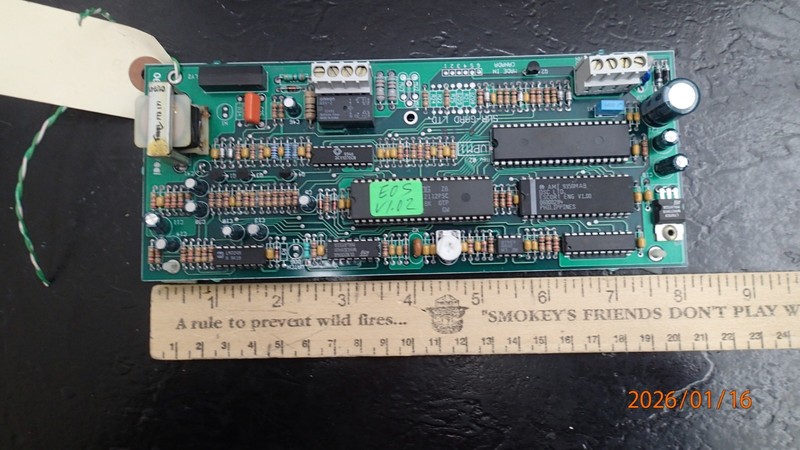 DSC Escort Voice Module PCB V 1.02 pre owned but working