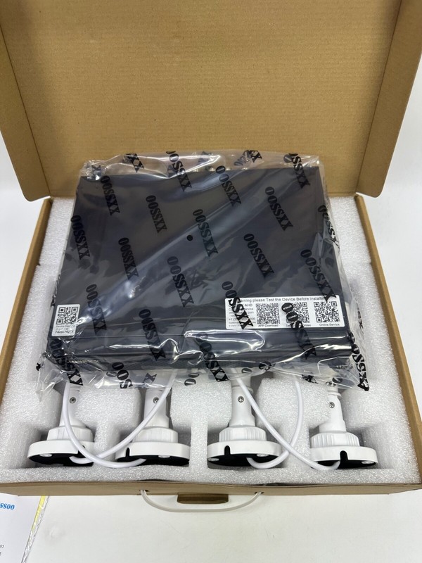 OOSSXX 4 CAMERA / 1 DVR – CCTV – OUTDOOR SECURITY CAMERA SYSTEM – w/3000gb HD
