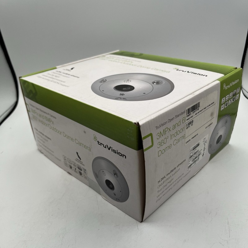 NEW!! Interlogix TruVision 1.3MP IP Security Fisheye 360° Dome Camera – TVF-3101