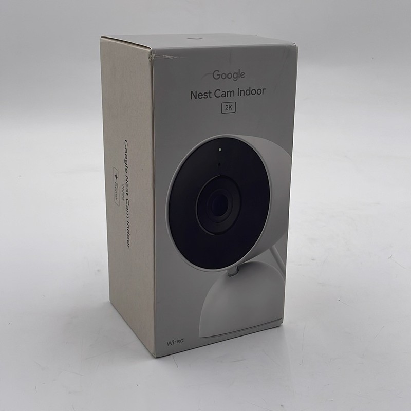Google Nest Cam Indoor (3rd Gen, 2025) Wired Security Camera, 2K Video