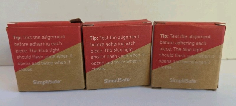 SimpliSafe ES3 Door Window Entry Sensor Security System - 3-Pack gallery
