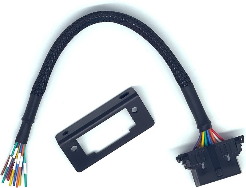 OBD2 J1962 Female to Open Pigtail Cable Bracket Obdii Port Replacement Cable gallery