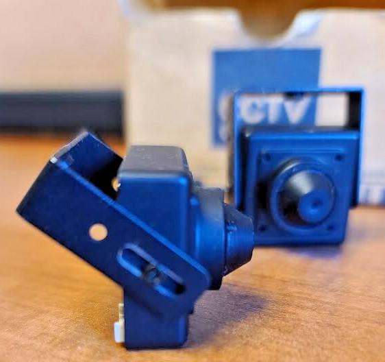 2-3.7MM PINHOLE SECURITY CAMERA ETC-37CPH B/W gallery