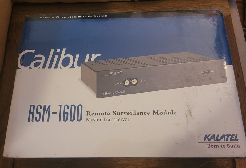Calibur Kalatel Remote Surveillance Module Rsm-1600 Master Transceiver New