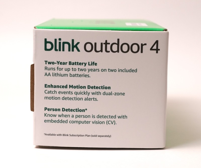New Blink Outdoor 4 Wire-Free Smart Security 1 Camera System Kit 4th Gen gallery