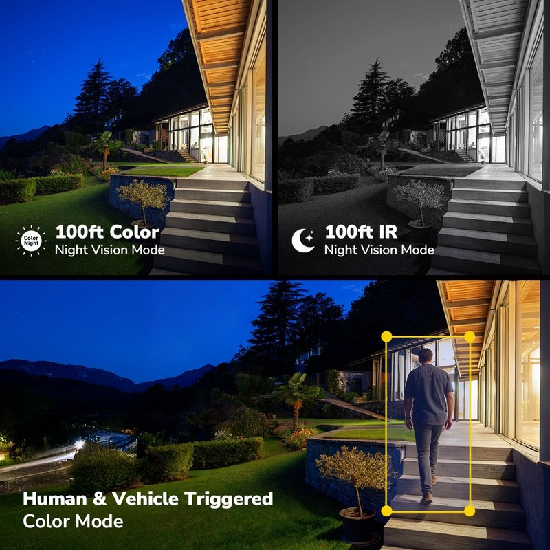ANNKE 32CH 12MP NVR Audio POE Security Camera System Color Night Vision Outdoor gallery