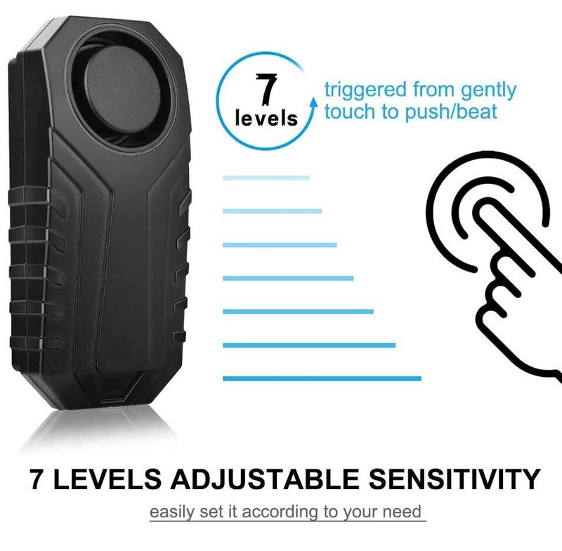 Security Wireless Alarm kit Bike Alarm Driveway Detector Window Door Burglar NEW gallery