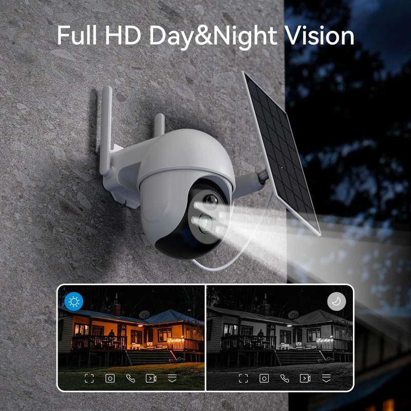 4MP Wireless CCTV Security Camera System 10CH WIFI NVR Monitor for Home Security gallery