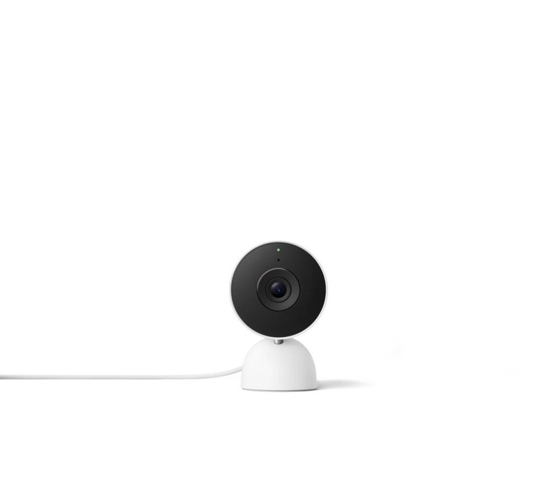Google Nest Cam Indoor 2K Wired 3rd Gen Security Camera with Gemini Snow New