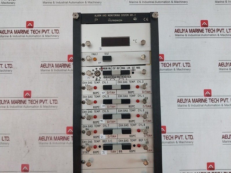 Autronica KM-2 Alarm And Monitoring System 0-600/C 7251-005.0003 T 2.5A gallery