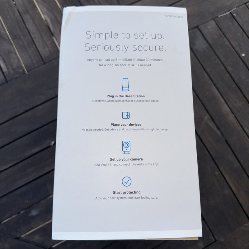 SimpliSafe Home Security System with HD Camera 1444290 10pcs bundle gallery