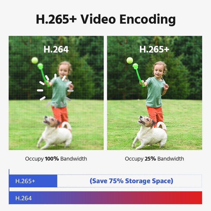 ANNKE 8CH NVR 4K Color Night Dual-Lens POE Security Camera System Two Way Audio gallery