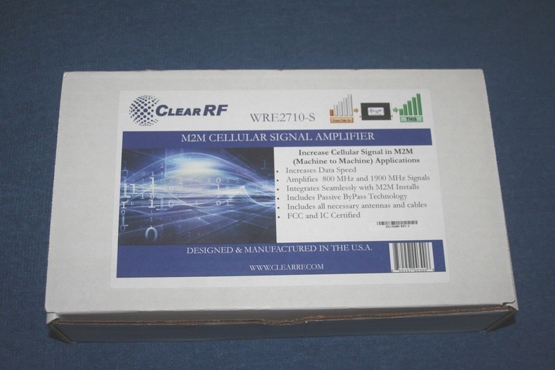 Clear RF *** WRE2710-S *** M2M Cellular Signal Amplifier