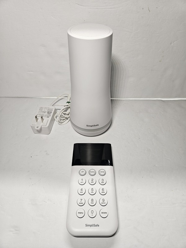 SimpliSafe Home Security System Base Station SSBS3 With Keypad SSKP3