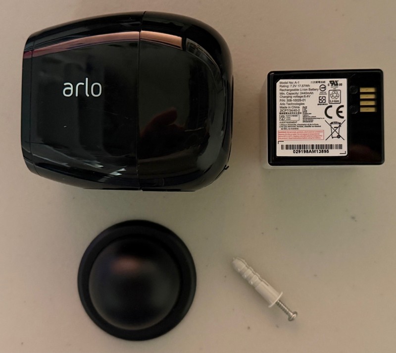 Arlo Pro 2 Add-on Camera VMC4030P Night Vision W/Battery & Magnet Mount- Black