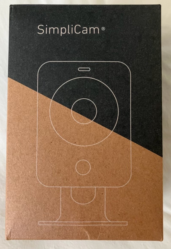 Unused Simplisafe Simplicam (Indoor Camera) in Black