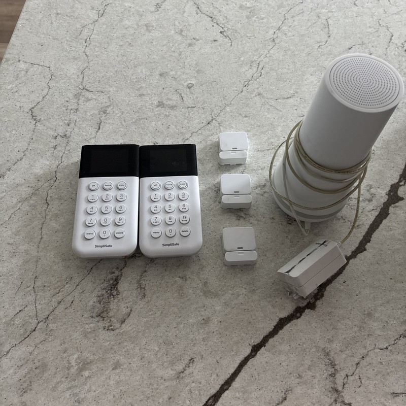 Complete Simpli Safe Home Security System.