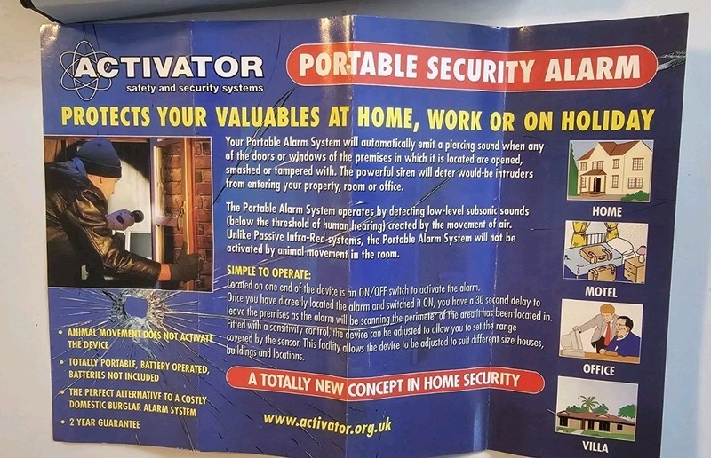 Portable Security Safeguard Activator RX-9 Rx-8 Infrasonic Home Security Alarm gallery