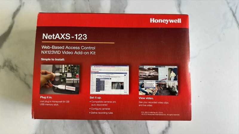 New Honeywell NX123VID NetAXS-123 Access Video Kit