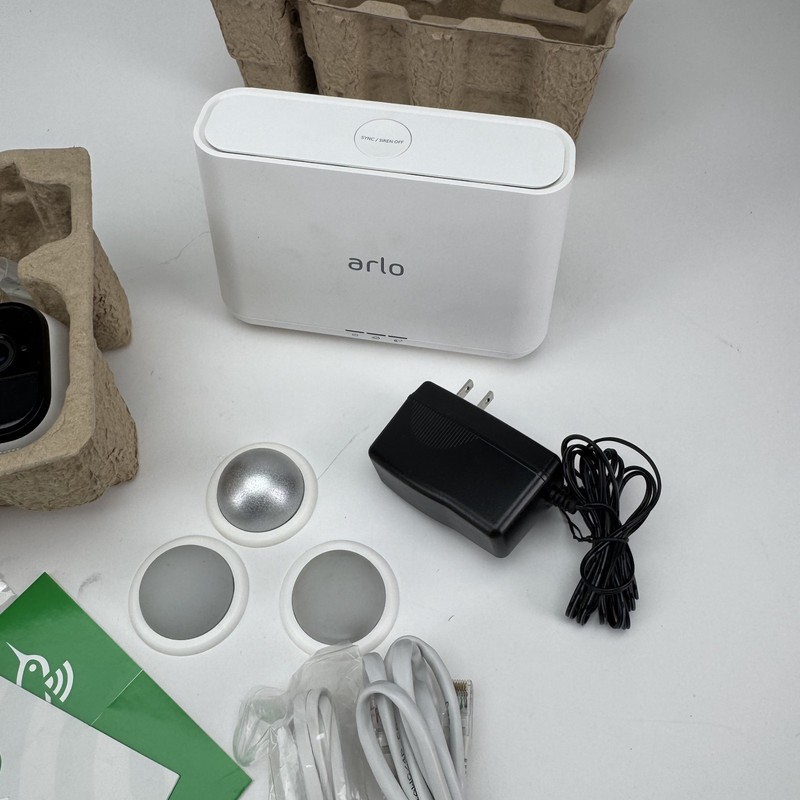 Netgear Arlo Pro 4-Camera HD Wireless Security System VMB4000 Base Kit Lot gallery