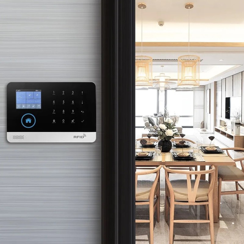 Wirless Intelligent Burglar Home Security Alarm System 433MHz GSM App Control gallery