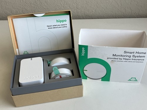 Hippo Smart Home Monitoring System Notion NOTB-2S1BW-HIP-H