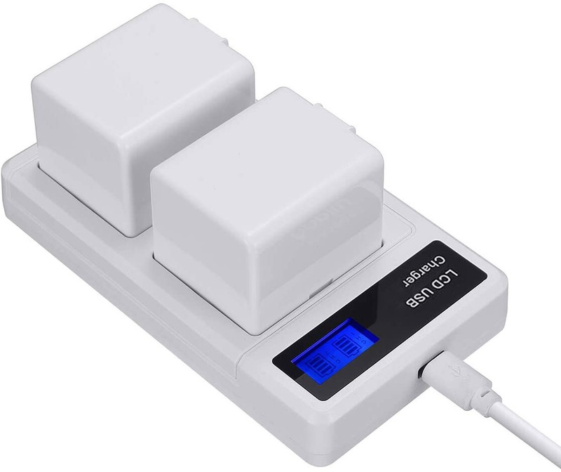 2x Battery with Dual Charger & USB Cable for Arlo Pro Pro 2 Camera