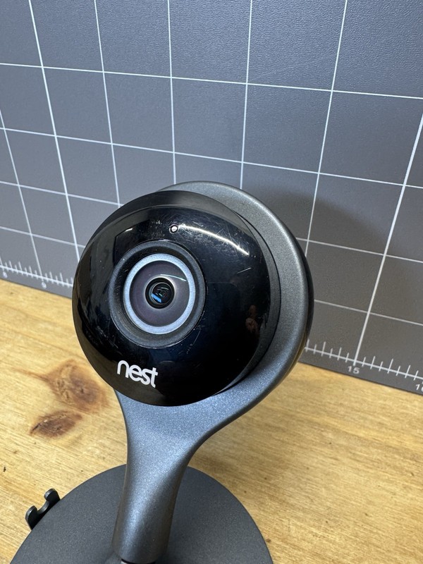 LOT OF 3 Google Nest Cam Indoor 1st Gen A0005 1080p Security Camera gallery