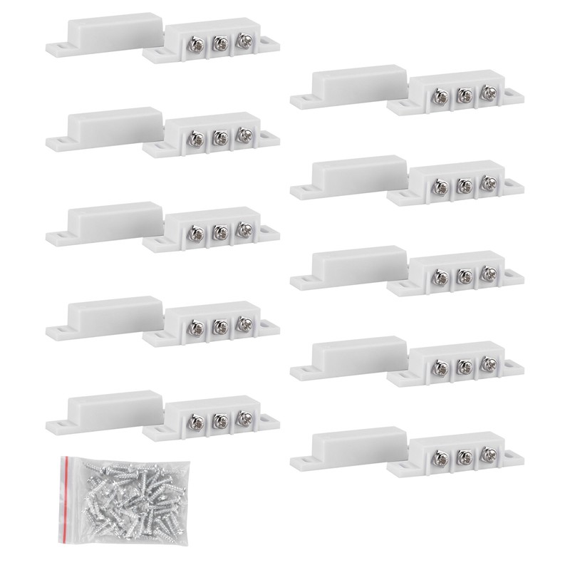 10X ABS 31B For Security Magnetic Reed Switch NC NO Combined Door Contact Sensor