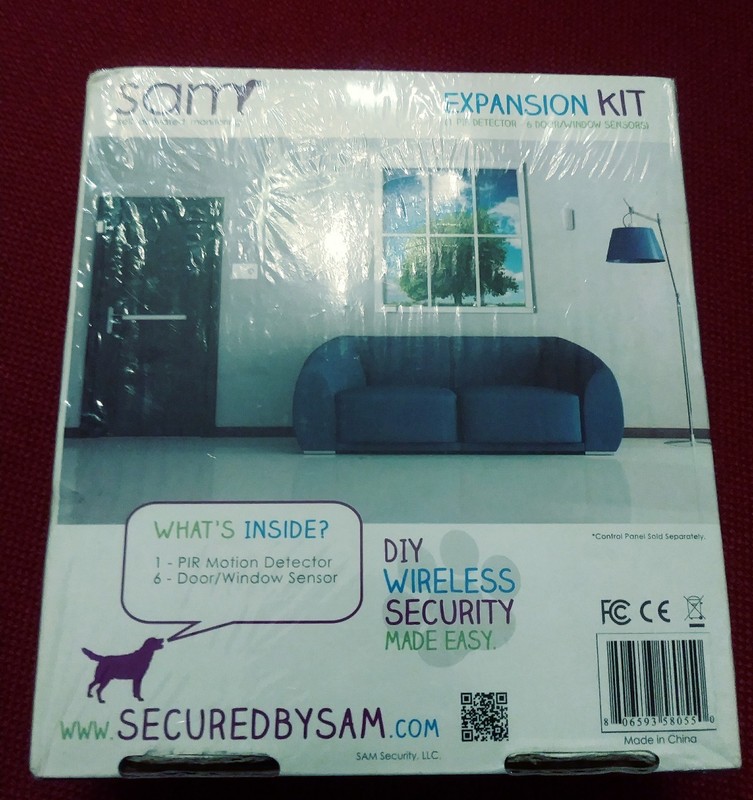 Brand New Sam Self Activated Monitoring EXPANSION DIY Wireless Secuity Kit