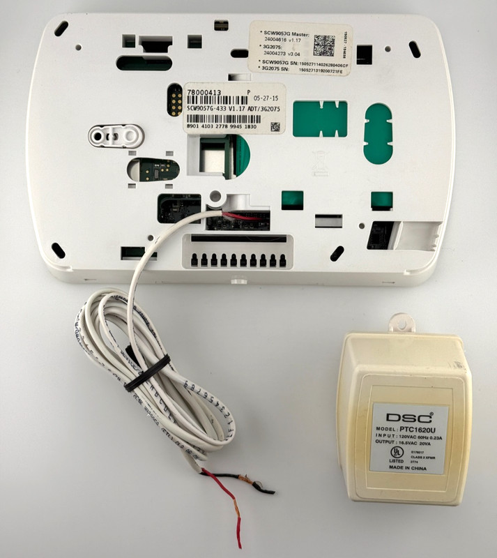 ADT SCW9057G-433 Residential Fire & Burglary Controller - Bad Battery gallery
