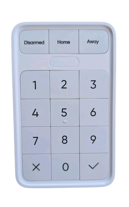 Wyze Home Security System Wireless Keypad,White