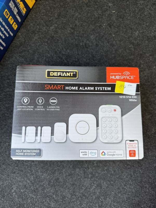 Defiant Smart Home Alarm System with WiFi and Bluetooth, Powered by Hubspace