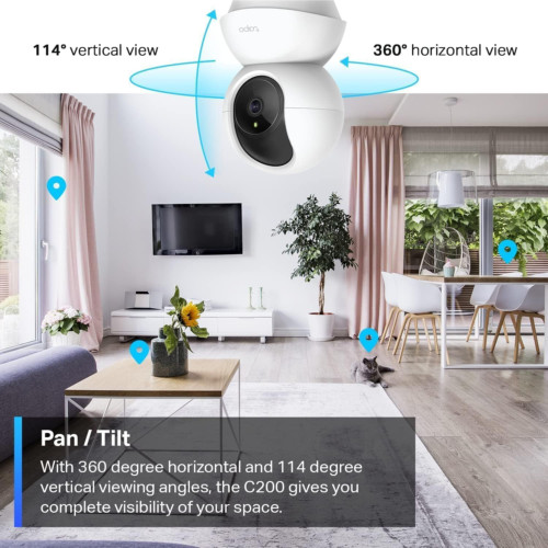 TP-Link Tapo Pan/Tilt Security Camera for Baby Monitor, Pet w/ Motion... gallery